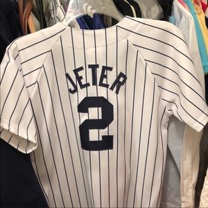 Young adult size 10-12 Yankees jersey